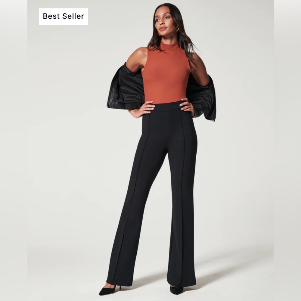 NWOT SPANX The Perfect Pant, Hi-Rise Flare Large Regular